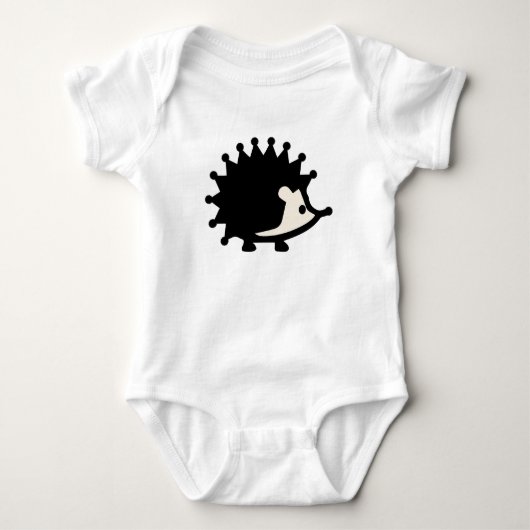 Niedlicher Igel Baby Strampler (Vorderseite)