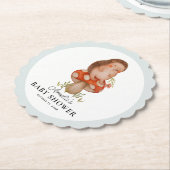 Niedlicher Igel Blue Baby Dusche Untersetzer (angewinkelt)