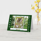 Niedlicher Igel Cartoon Geburtstagskarte Mai Karte (Gelbe Blume)