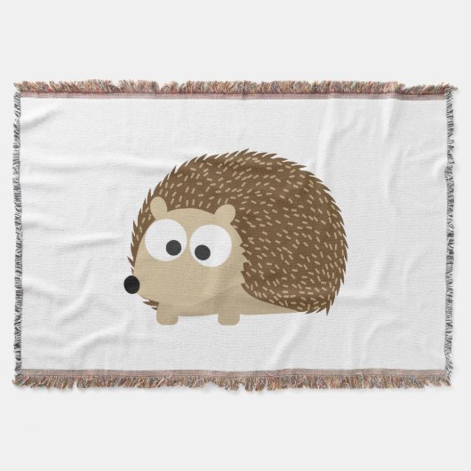 Niedlicher Igel Decke (Vorderseite)