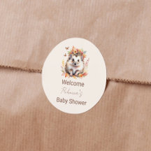 Niedlicher Igel Fall Woodland Willkommen