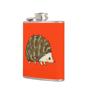 Niedlicher Igel Flachmann (Links)