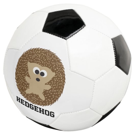Niedlicher Igel Fußball (Dreiviertel)