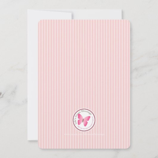 Niedlicher Igel Geburtstag Einladung (Rückseite)