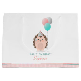 Niedlicher Igel Geburtstag Große Geschenktüte