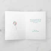 Niedlicher Igel Geburtstag Karte (Innenseite)