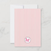 Niedlicher Igel Geburtstag Vielen Dank Einladung (Rückseite)