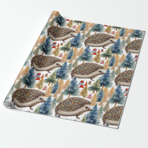 Niedlicher Igel Geschenkpapier
