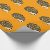 Niedlicher Igel Geschenkpapier (Ecke)