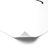 Niedlicher Igel! Geschlechtsneutraler Brauch Poster (Ecke)