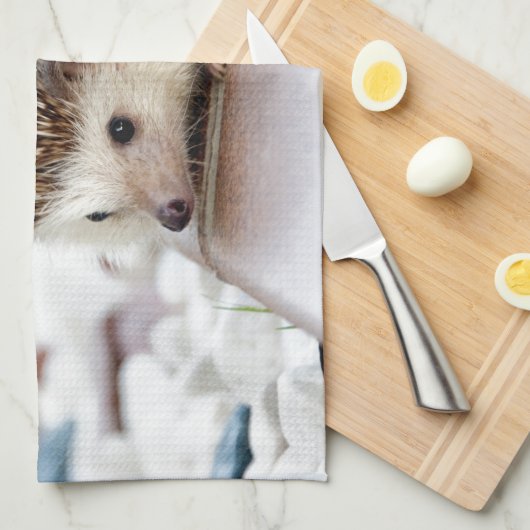 Niedlicher Igel Handtuch (Viertel Falte)