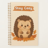 Niedlicher Igel Herbst Planer (Vorderseite)