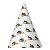 Niedlicher Igel Hexe Partyhütchen (Rechts)