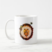 Niedlicher Igel im Herbst Kaffeetasse (Links)