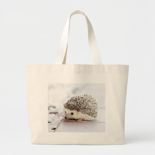 Niedlicher Igel Jumbo Stoffbeutel (Vorne)