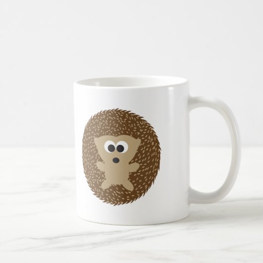 Niedlicher Igel Kaffeetasse (Rechts)