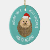 Niedlicher Igel Keramik Ornament (Rechts)