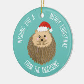 Niedlicher Igel Keramik Ornament (Links)