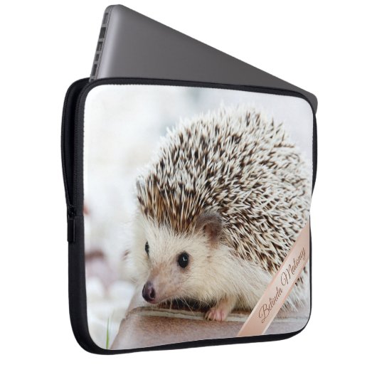 Niedlicher Igel Laptopschutzhülle (Vorne Rechts)