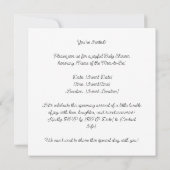 Niedlicher Igel mit Geburtstagsballons, anpassbar (Rückseite)