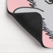Niedlicher Igel Mousepad (Ecke)