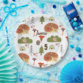 Niedlicher Igel Naturparcours Pappteller (Party)