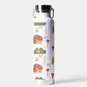 Niedlicher Igel Naturparcours Trinkflasche (Vorne)