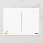 Niedlicher Igel Postkarte (Rückseite)