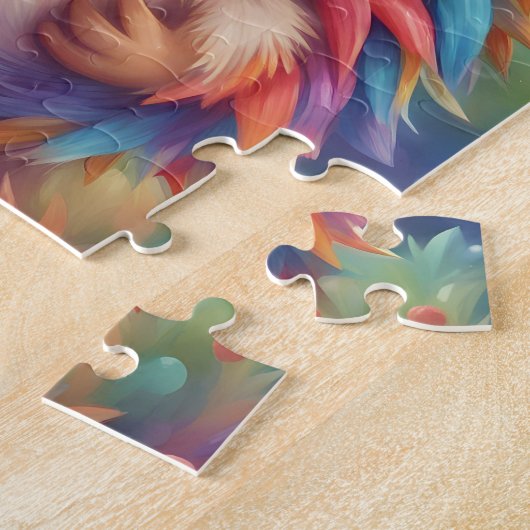 Niedlicher Igel Puzzle (Seite)