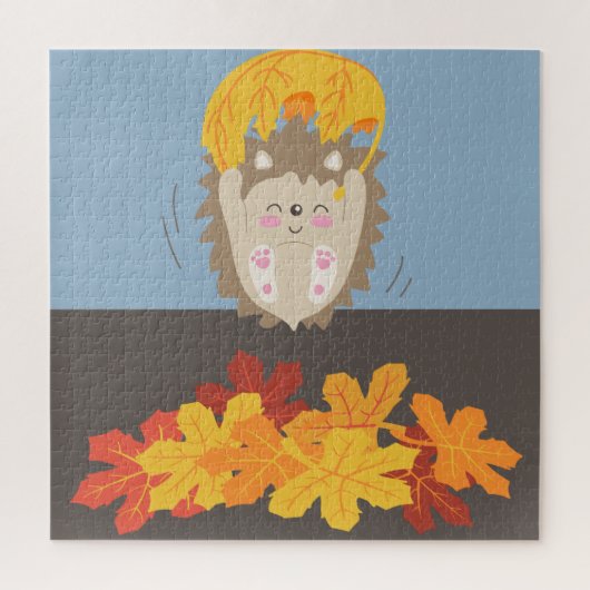 Niedlicher Igel Puzzle (Vertikal)