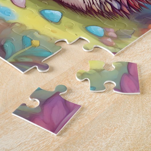 Niedlicher Igel Puzzle (Seite)