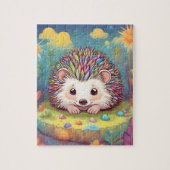 Niedlicher Igel Puzzle (Vertikal)