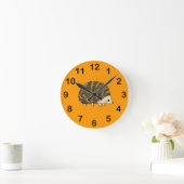 Niedlicher Igel Runde Wanduhr (Zuhause)