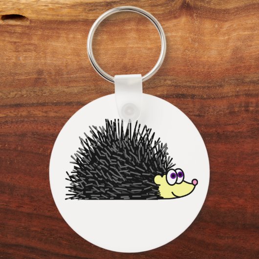 Niedlicher Igel Schlüsselanhänger (Vorderseite)