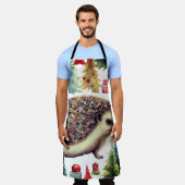 Niedlicher Igel Schürze (Getragen)