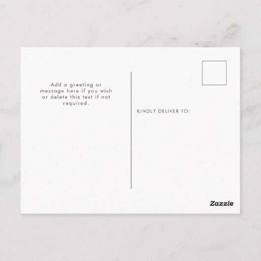 Niedlicher Igel Script Happy Thanksgiving Postkarte (Rückseite)