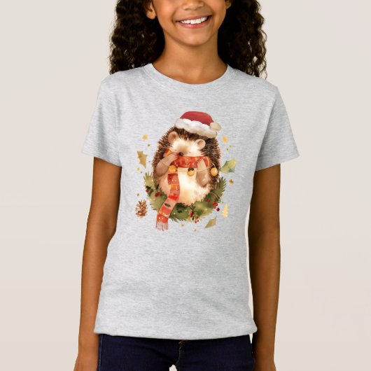 Niedlicher Igel T-Shirt (Vorderseite)