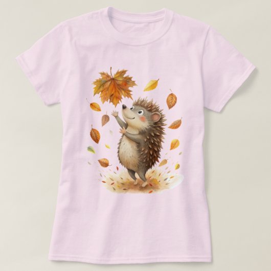 Niedlicher Igel T-Shirt (Design vorne)