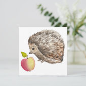 Niedlicher Igel- und Apfelpilz (Stehend Vorderseite)