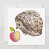 Niedlicher Igel- und Apfelpilz (Vorderseite)