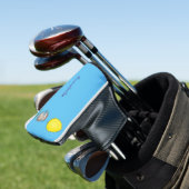 Niedlicher Igel und Muster des Cartoon in Ballon Golf Headcover (In Situ)