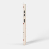 Niedlicher Igel und Pilzwaldmuster Samsung Galaxy Hülle (Rechte Seite)