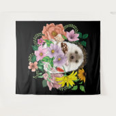 Niedlicher Igel Wandteppich (Vorderseite (Horizontal))