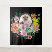 Niedlicher Igel Wandteppich (Vorderseite)