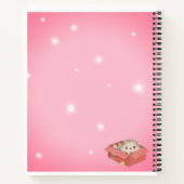 Niedlicher Igel Weihnachten Notizblock (Rückseite)