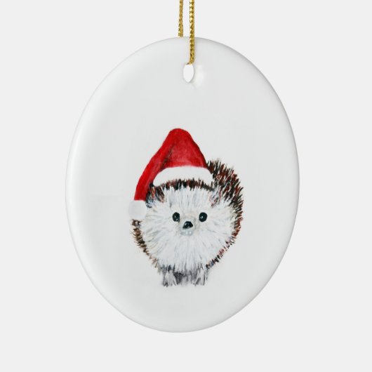 Niedlicher Igel Weihnachtsschmuck (Rechts)