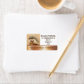 Niedlicher Igel Wunderbare Rücksendeadressen-Aufkl Adressaufkleber (Insitu)