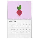 Niedlicher Illustrationskalender Kalender (Feb 2026)