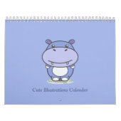 Niedlicher Illustrationskalender Kalender (Titelbild)