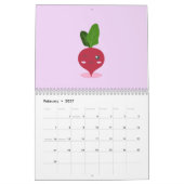 Niedlicher Illustrationskalender Kalender (Feb 2027)
